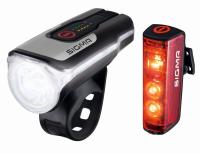 SaarRad Fr. Hoffmann GmbH - B2B-Shop - Sigma Sport Beleuchtungsset Aura 80 USB/Blaze